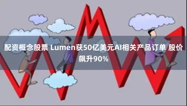 配资概念股票 Lumen获50亿美元AI相关产品订单 股价飙升90%
