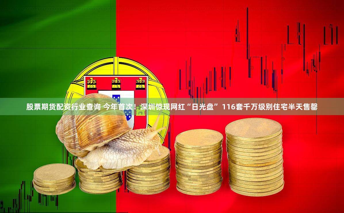 股票期货配资行业查询 今年首次！深圳惊现网红“日光盘” 116套千万级别住宅半天售罄