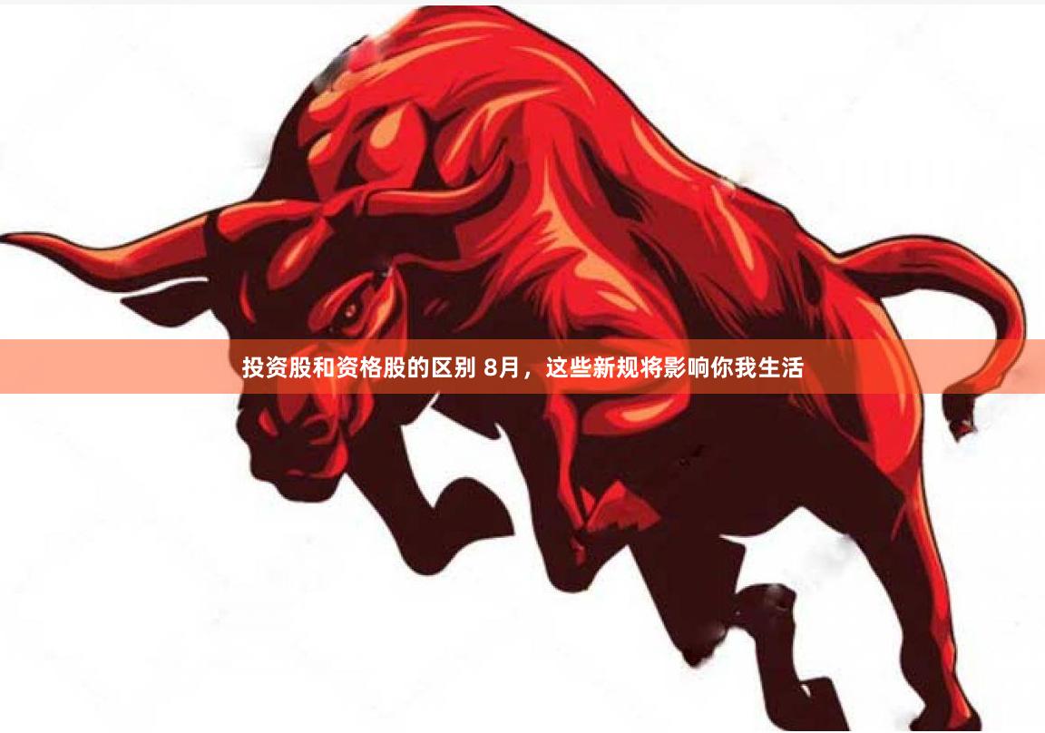 投资股和资格股的区别 8月，这些新规将影响你我生活