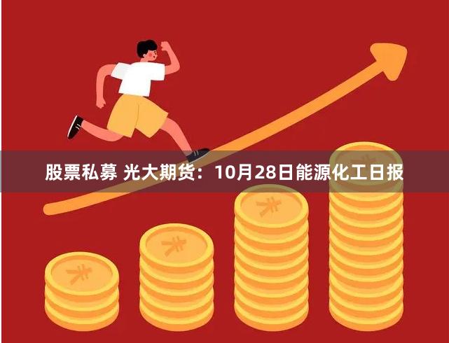 股票私募 光大期货：10月28日能源化工日报