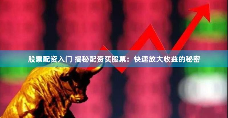 股票配资入门 揭秘配资买股票：快速放大收益的秘密